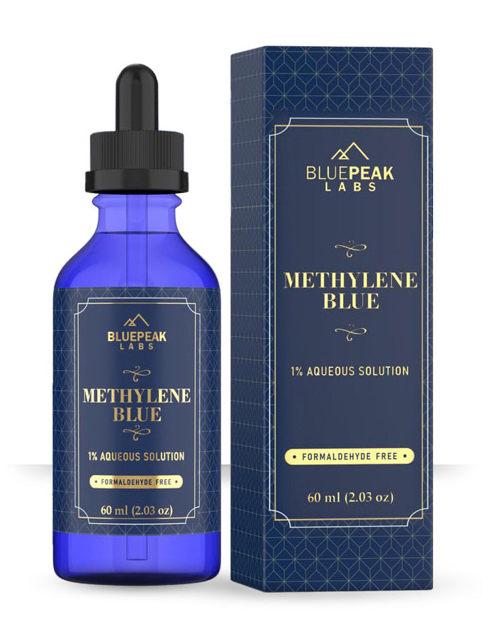 Methylene Blue 1% Aqueous Solution — 60mL | High Purity Lab Grade